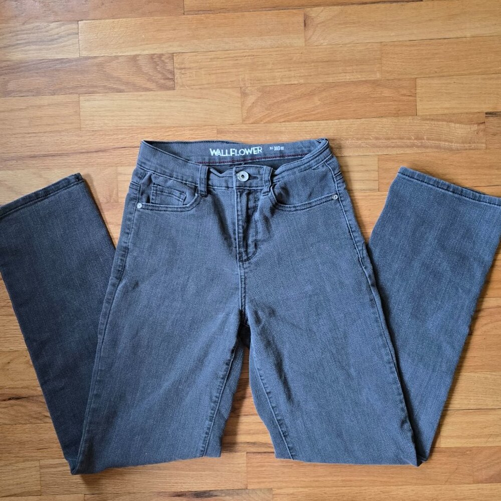 Wallflower Charcoal Grey Jeans (Sz 0)